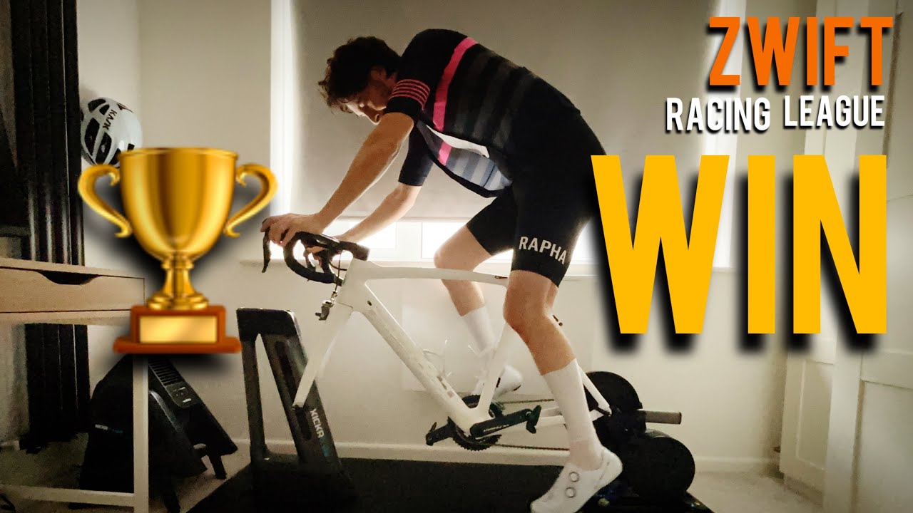 HOW I WON MY FIRST ZWIFT RACING LEAGUE RACE!