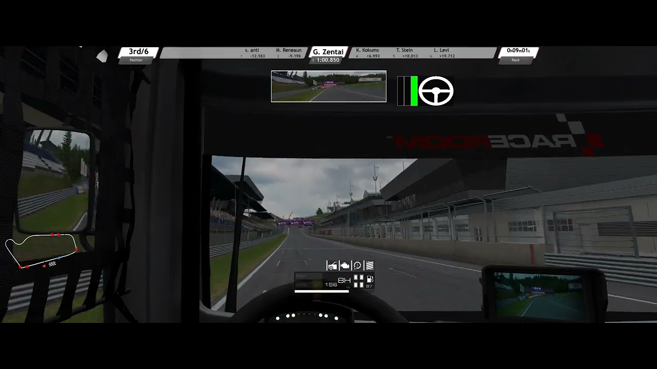 Raceroom Truck ranked race VR