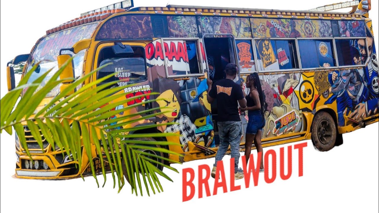 BRAWLOUT  ( JINX FAMILY) GRAND ENTRANCE 🇰🇪🇰🇪 Matatu Culture episode 5 #nairobi #matatu #nganya