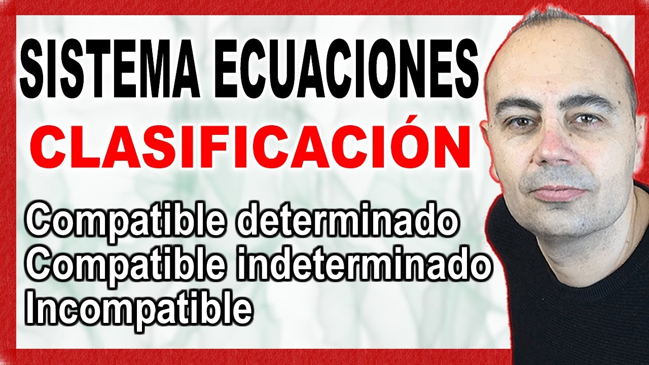 💥Aprende TODAS Las Clasificaciones De Un SISTEMA De ECUACIONES (Algebraico y Gráfico)💥