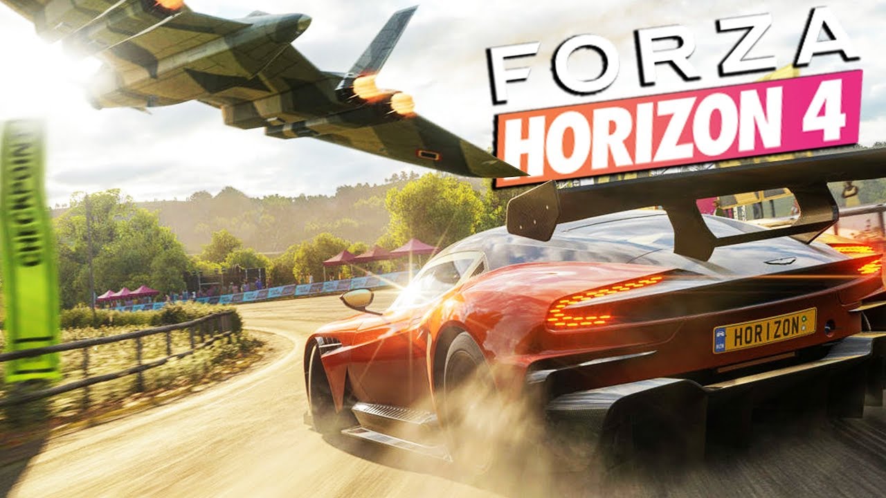Zagrajmy w FORZA HORIZON 4 PL #12 - SAMOCHÓD VS ODRZUTOWIEC! - Polski gameplay -  1440p
