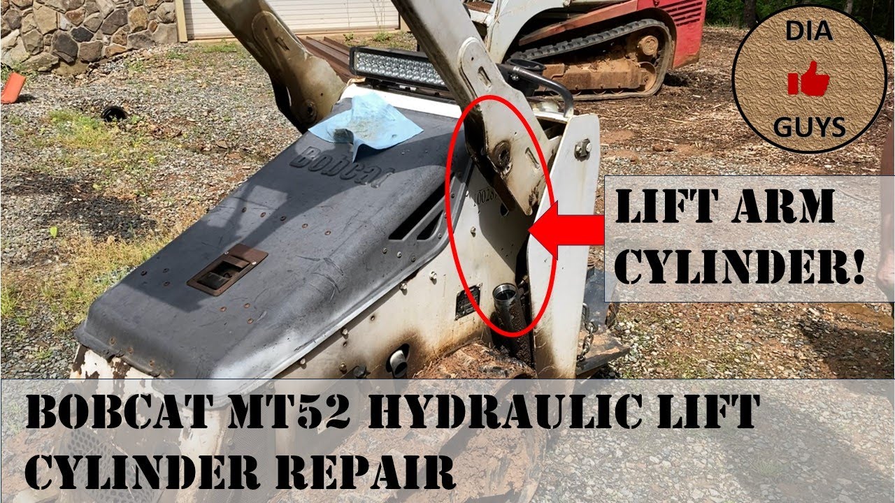 Bobcat MT52 Lift Arm Cylinder Rebuild