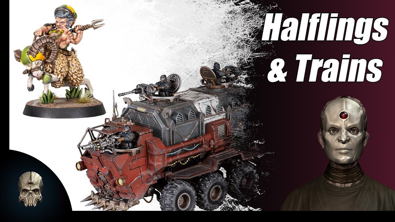 Hobby News: Bloodbowl Halfling Riding a Ram? Yes Please!