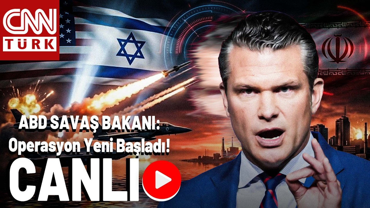 ABD Savaş Bakanı Konuştu: İran'a Operasyon Daha Yeni Başladı! | CANLI HABER