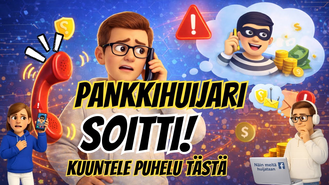 Huijari soitti minulle pankin nimiss&auml;
