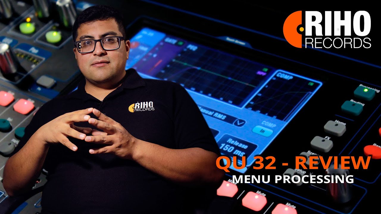 QU 32 Allen & Heath - Menu Processing