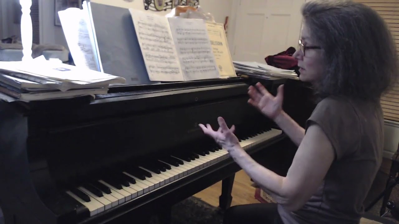 (HD) Piano Tutorial on Phrasing  Burgmuller Tender Flower, Op.100, No. 10