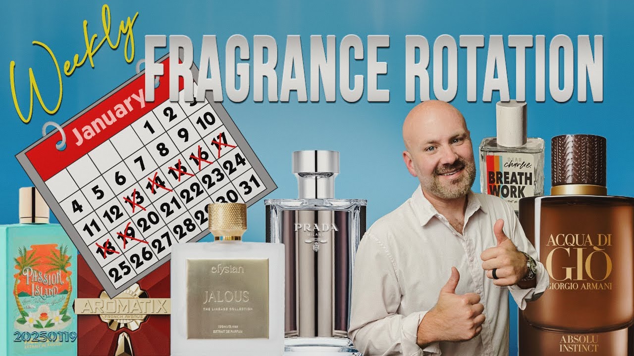 Weekly Fragrance Rotation | Episode 1: January 13-19, 2025
