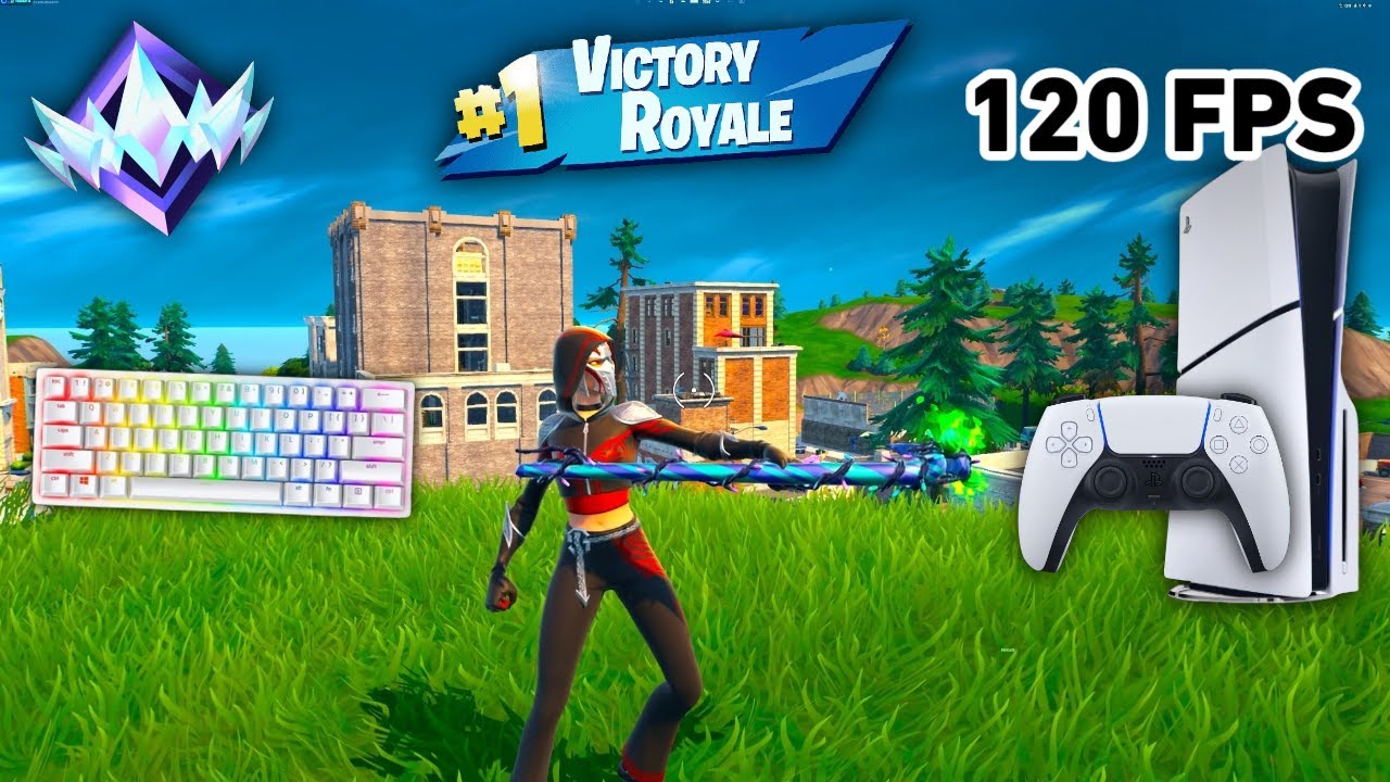 Fortnite Unreal Ranked Reload On PS5 | Keyboard & Mouse Gameplay | 120 FPS | 4K
