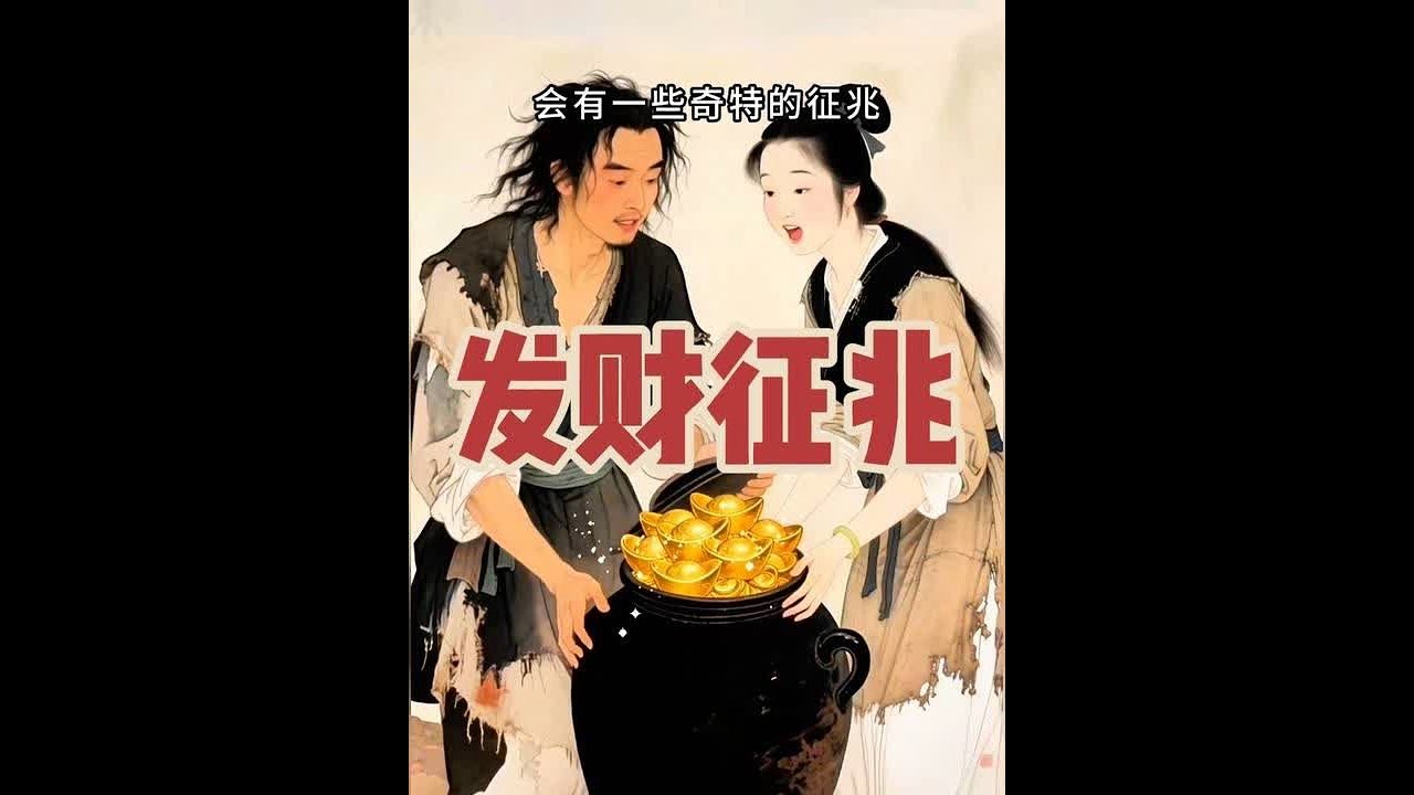 原来人在发财前会有一些奇特的征兆，但90%的人看不懂#民间故事 #民间故事正能量