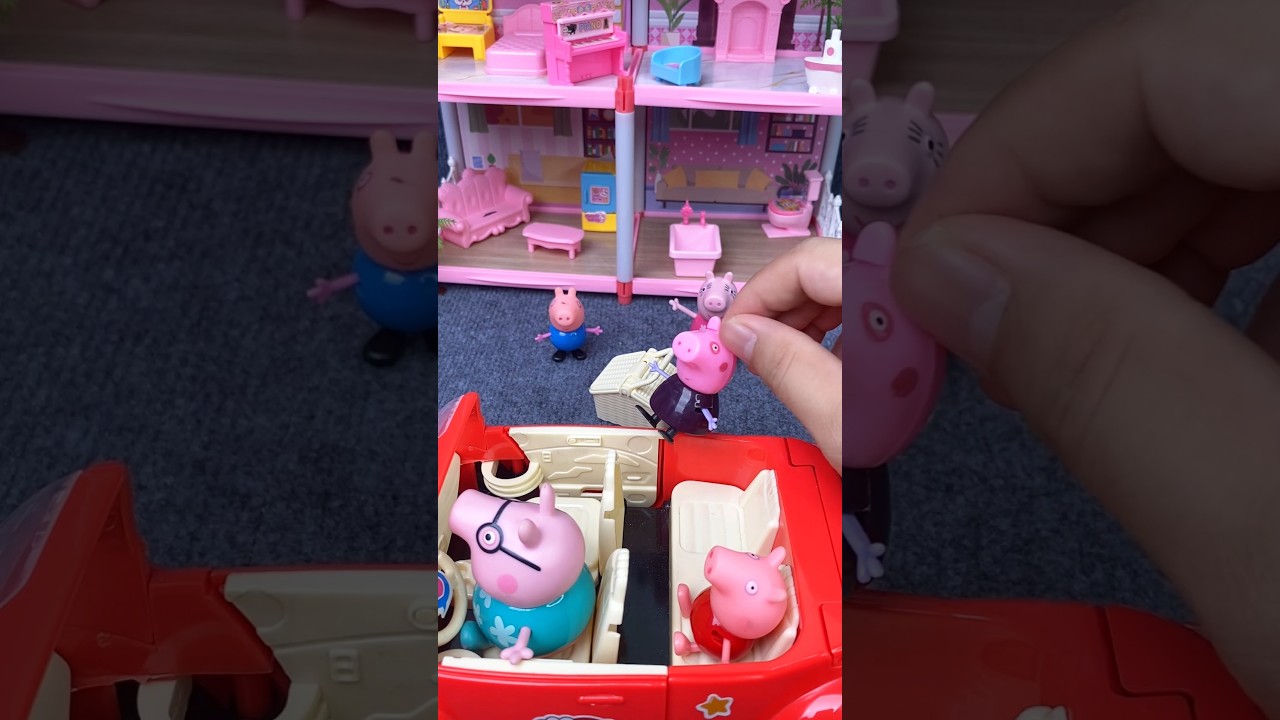 Satisfying with Unboxing & Review Peppa Pig Playset Toys ASMR #toys #shorts #peppapig