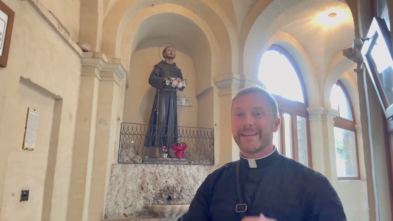 The Minor Basilica of Saint Mary of the Angels in Assisi, Italy