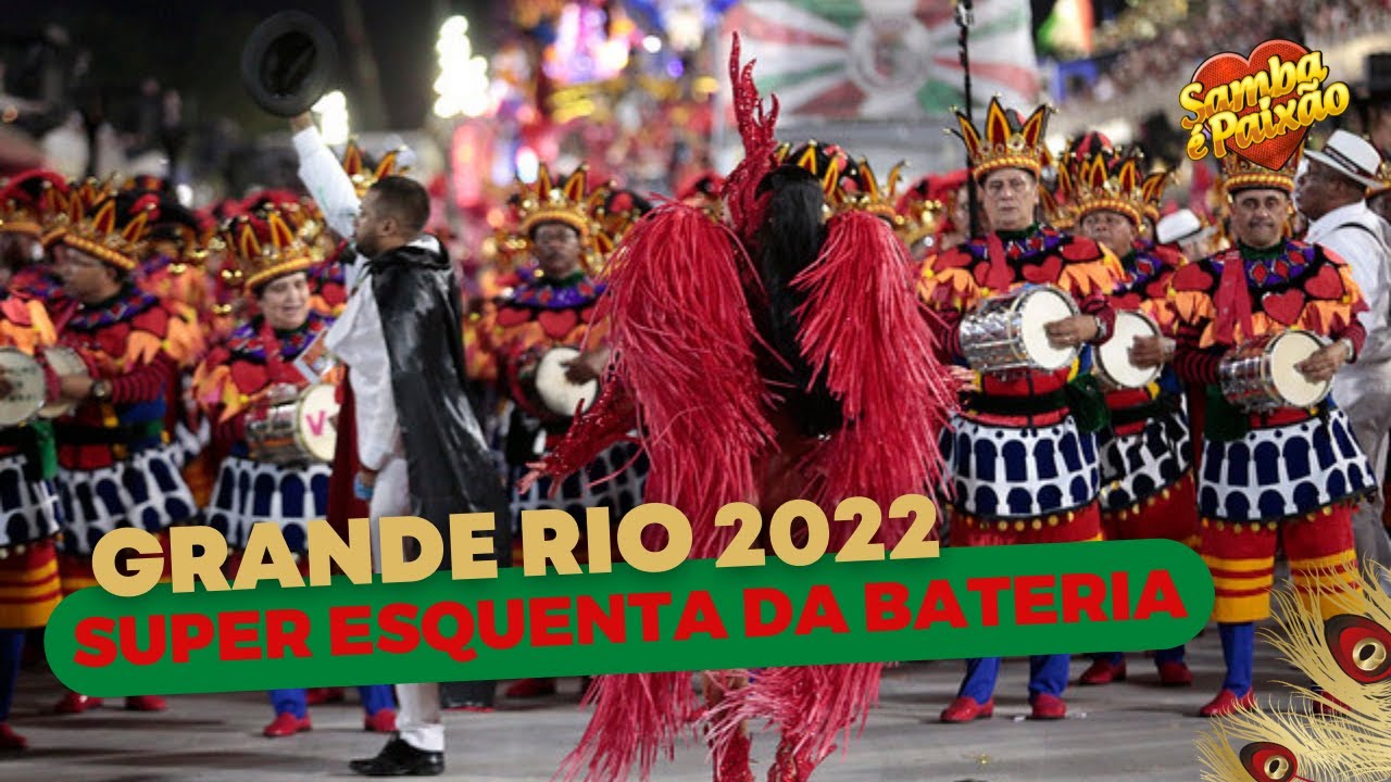 Carnaval 2022: Grande Rio || Super Esquenta Bateria Mestre Fafá (Estandarte de Ouro)