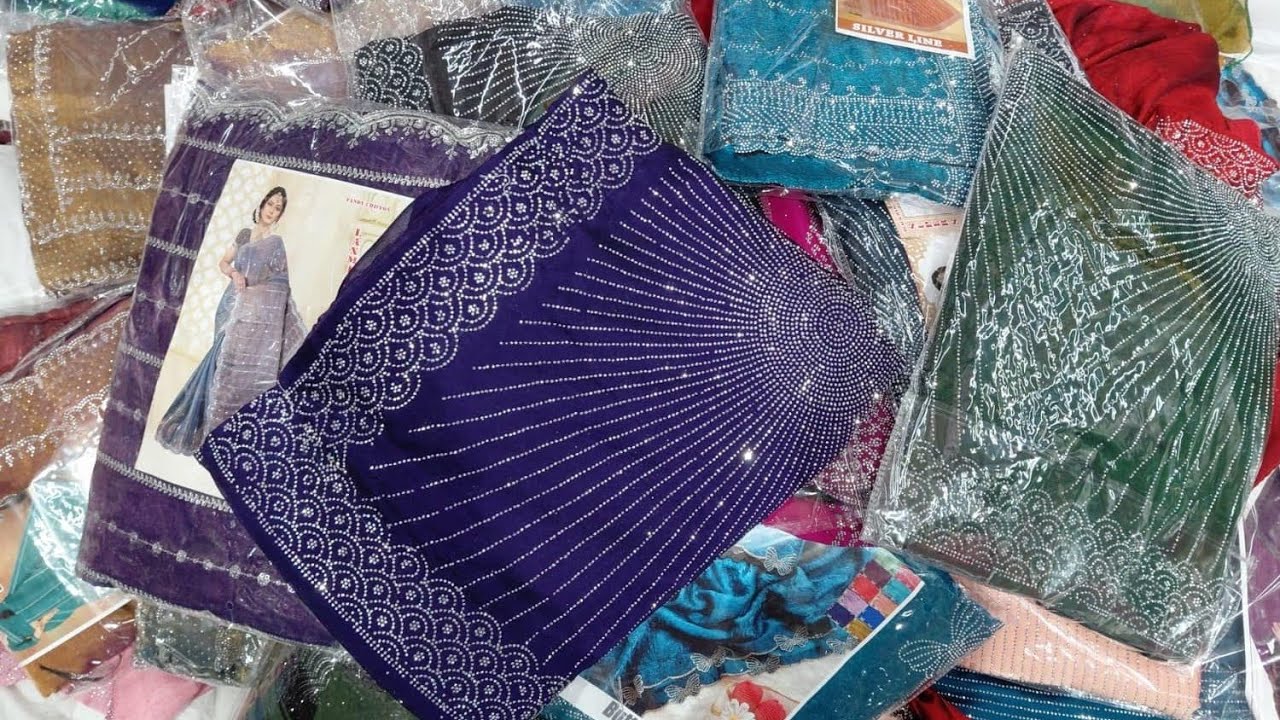 Wholesale price 👌 stone sarees ramzan offer space silk sarees in sowcarpet 