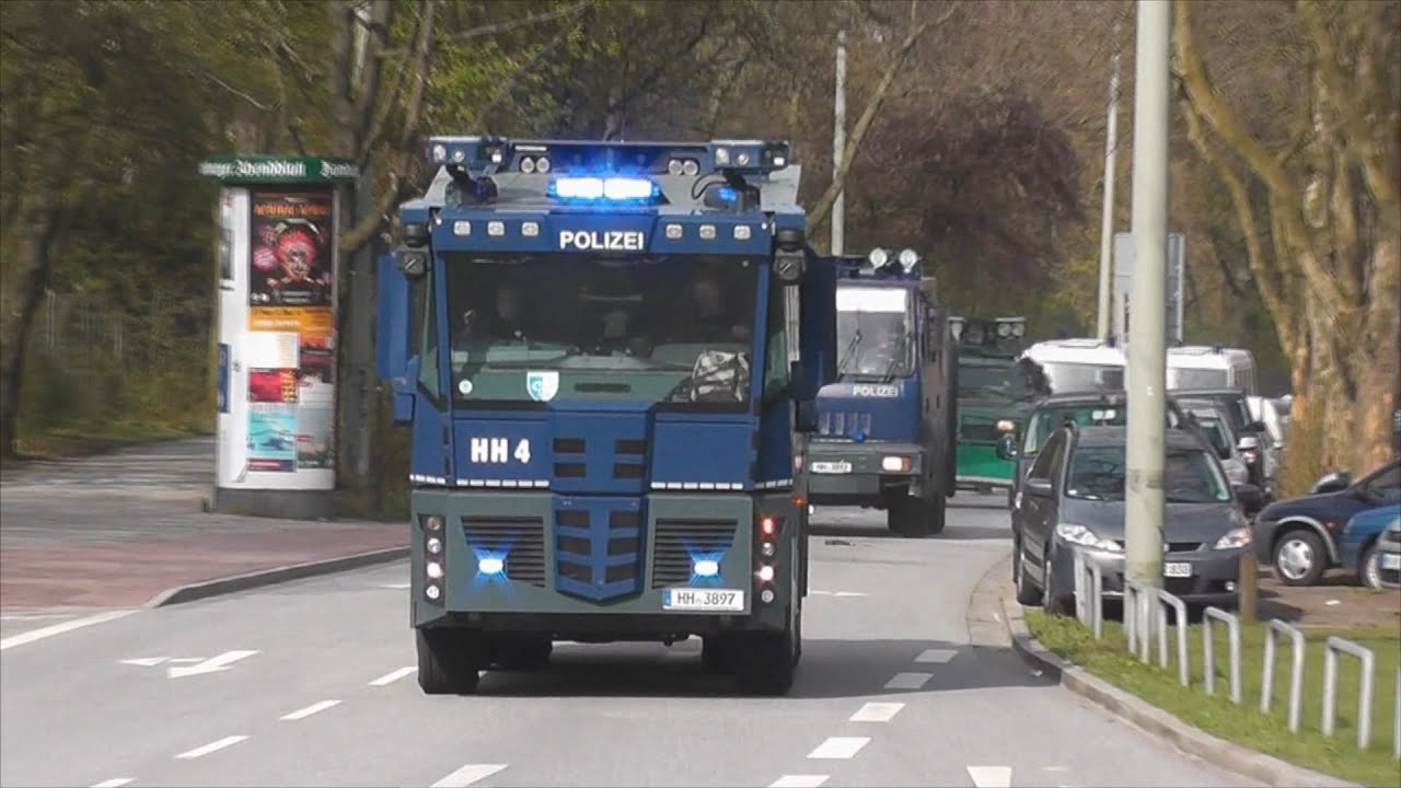 SONDERFAHRZEUGE POLIZEI DEUTSCHLAND AUF EINSATZFAHRT! (HD)
