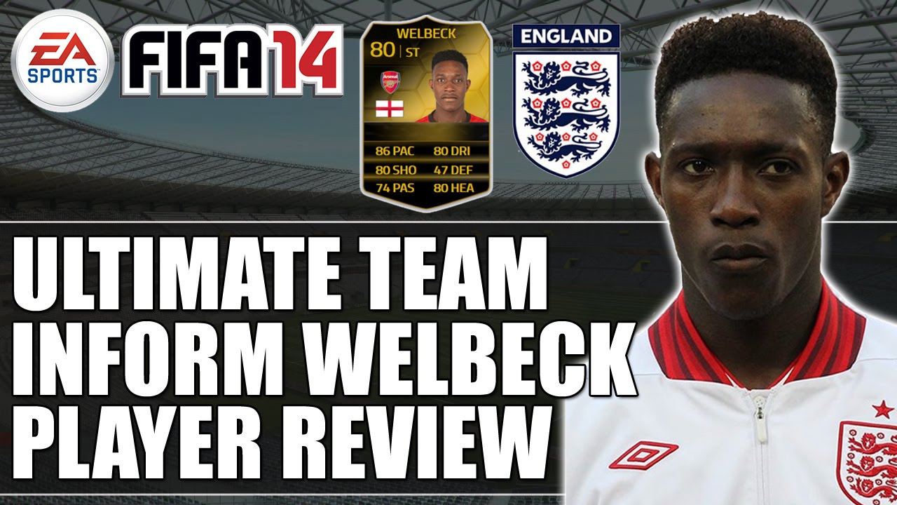 FIFA 14 INFORM WELBECK PLAYER REVIEW | INGAME STATS | ULTIMATE TEAM