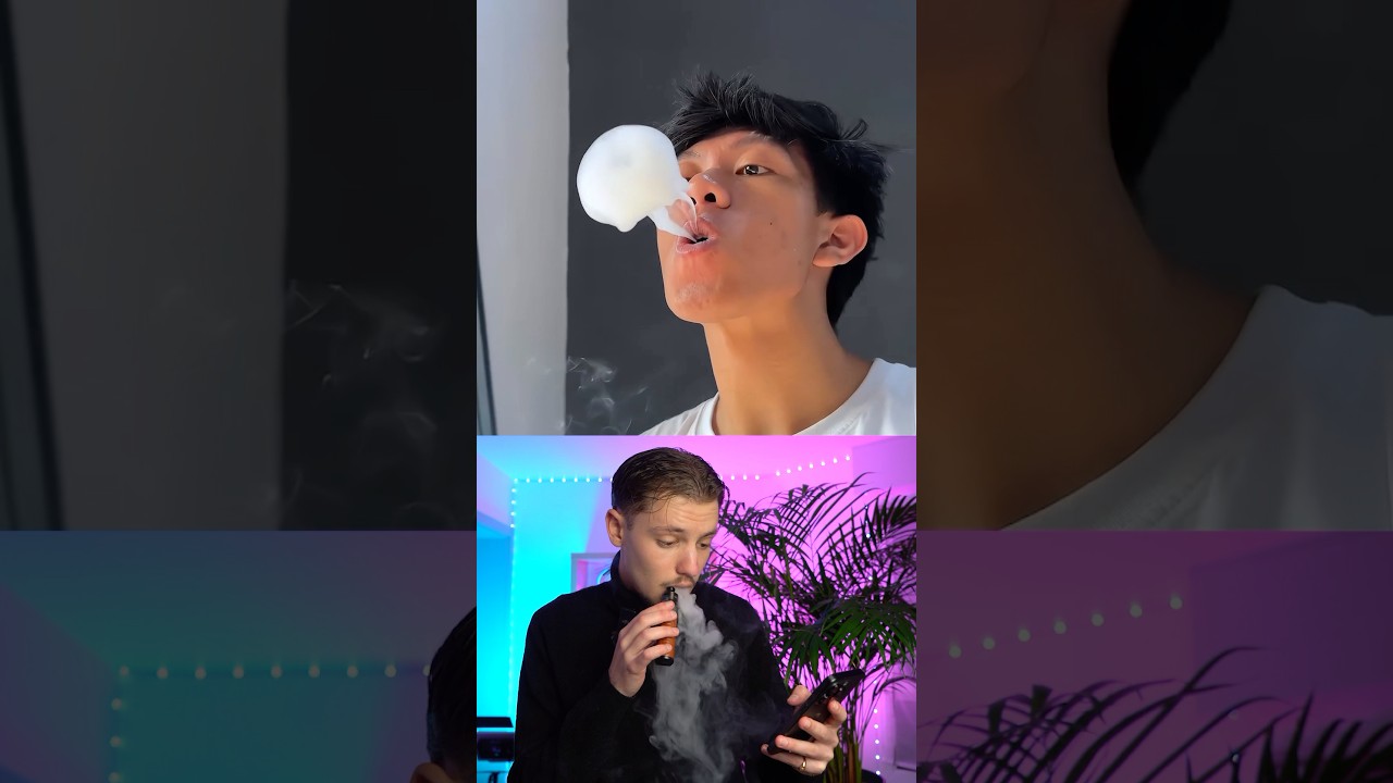 Reacting Vape Tricks 💨