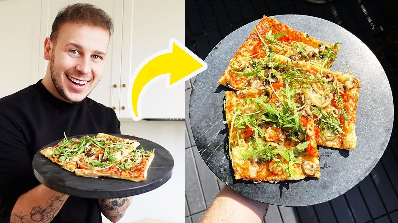 SZYBKA PIZZA  🍕 Z CIASTA FRANCUSKIEGO