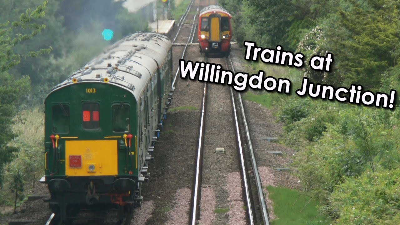 Trains at Willingdon Junction ft. 1001 and 1013