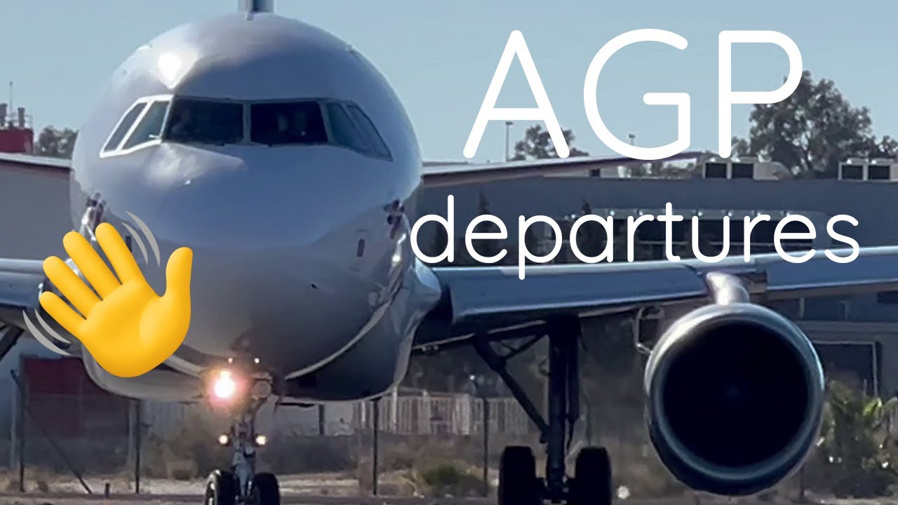 Departures from Málaga - Costa del Sol Airport - 3rd Jan 2024 (AGP  LEMG) 🇪🇸 Waving pilots Eurowings