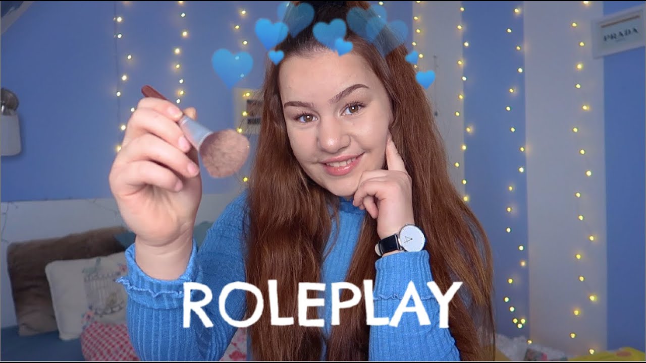 [ASMR] Makeup ROLEPLAY 🦋✨ | Ich SCHMINKE dein WEIHNACHTSMAKEUP | ASMR Marlife