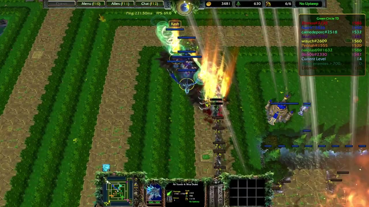Green Circle TD Super V9