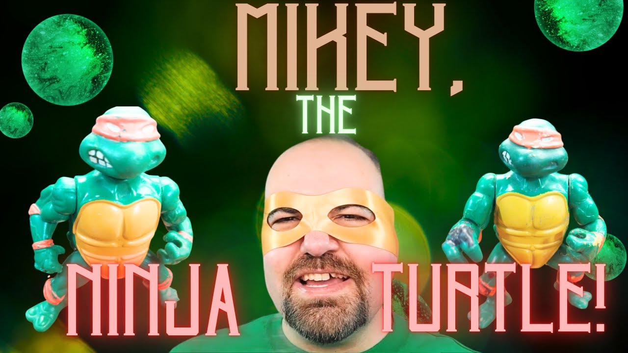Mikey, The Ninja Turtle! Discover the history of Michelangelo through comics, vintage toys and media