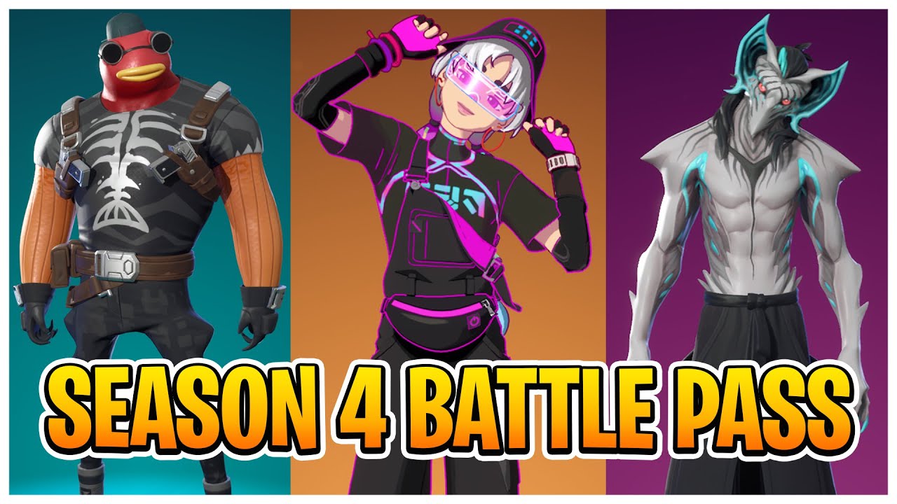 ENTIRE Chapter 4 - Season 4 Battle Pass (Fortnite LAST RESORT)