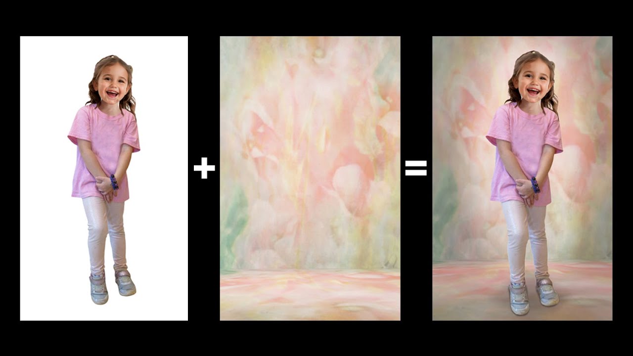 Import a Cutout of Girl & Create Realistic Shadows