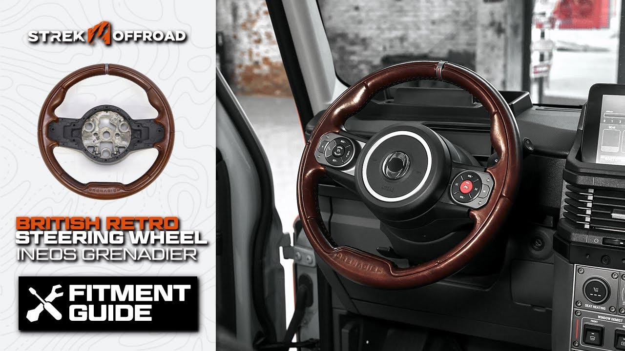 FITMENT GUIDE | HOW TO INSTALL THE 2025 INEOS GRENADIER BRITISH RETRO STEERING WHEEL