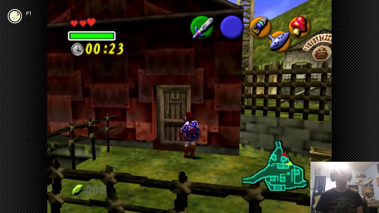 ZELDA OOT THREE HEART CHALLENGE