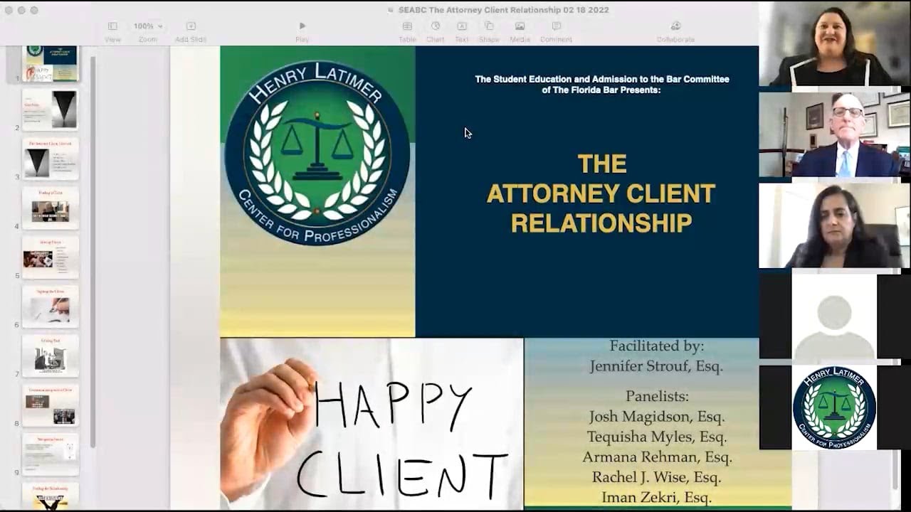Free CLE: Attorney-Client Relationship Part 1