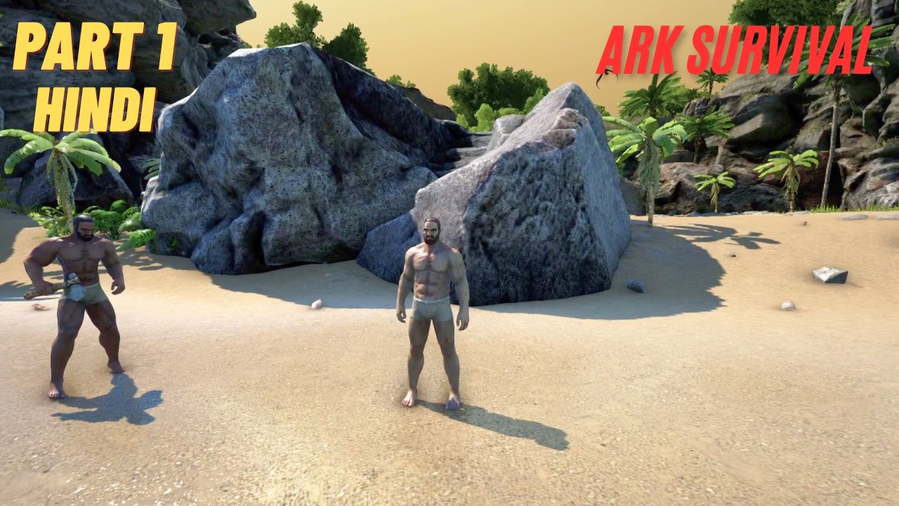 New ARK Survival Series Begins! Journey to Herbivore Island | Part 1 (Hindi)
