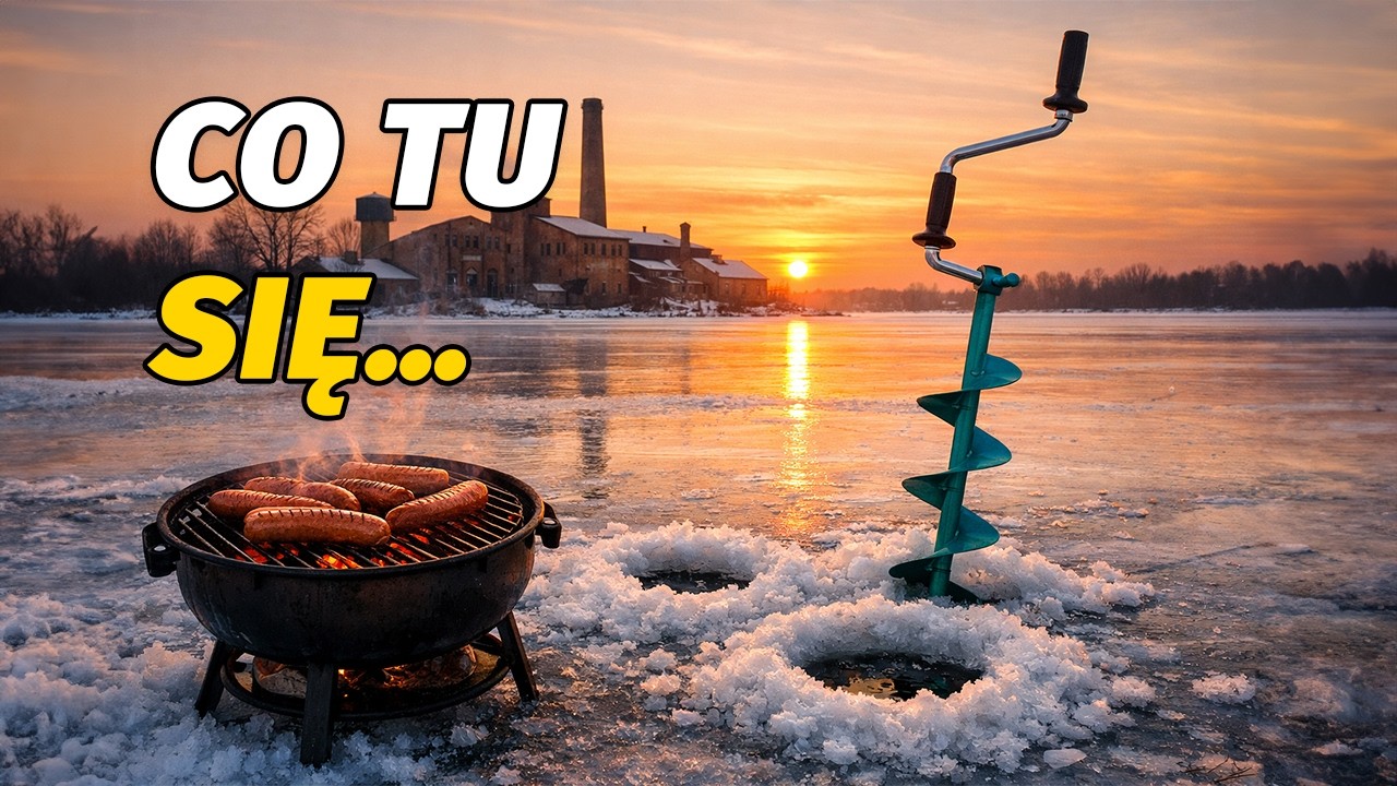 GRILL NA ŚRODKU ZAMARZNIĘTEGO JEZIORA?!