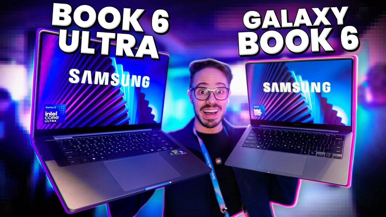 CHEGOU! Novos GALAXY BOOK 6 e GALAXY BOOK 6 ULTRA - o que mudou?
