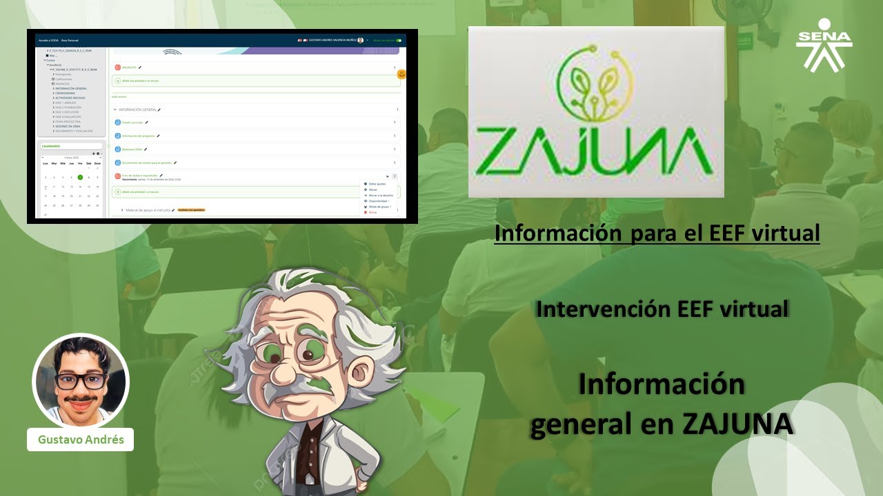 Informaci&oacute;n general en ZAJUNA