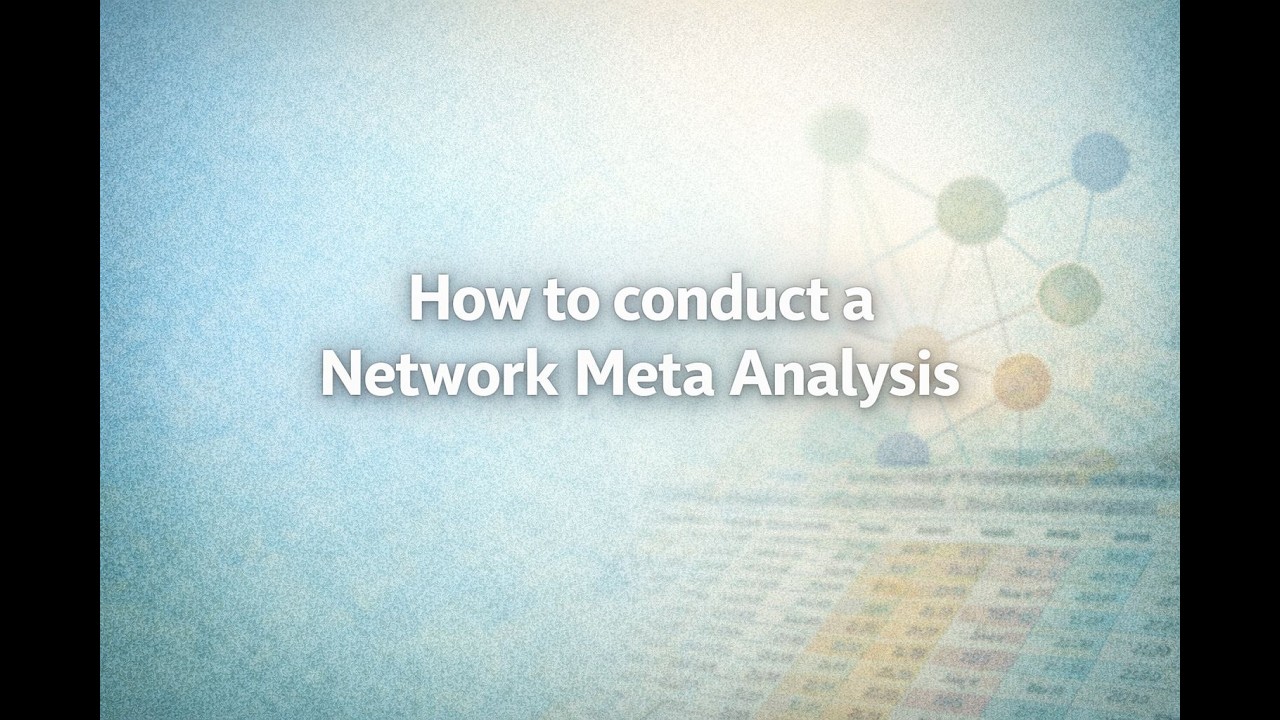 How to Conduct a Network Meta-Analysis (Step-by-Step Guide for #research )