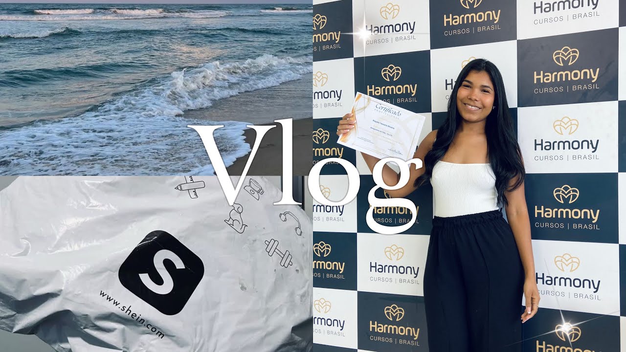 VLOG DIAS TRANQUILOS : curso de cílios, compras da SHEIN, praia… ✨                   