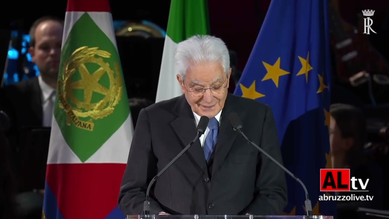 L'Aquila Capitale italiana della Cultura 2026: inaugurazione con Mattarella - VIDEO
