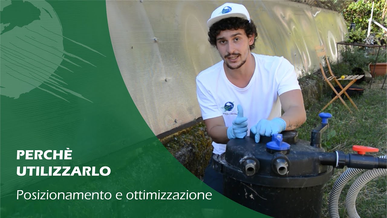 FILTRO A PRESSIONE PER LAGHETTO in acquaponica