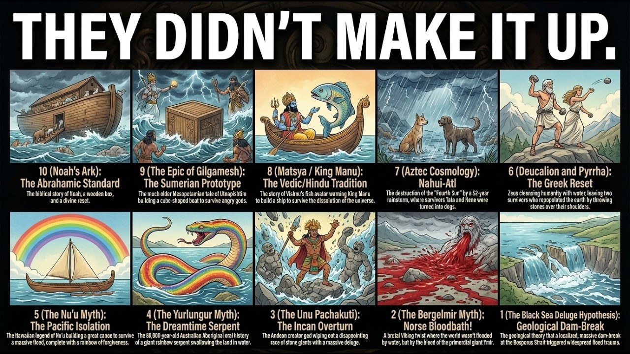 10 Ancient Flood Myths That Might Actually Be True