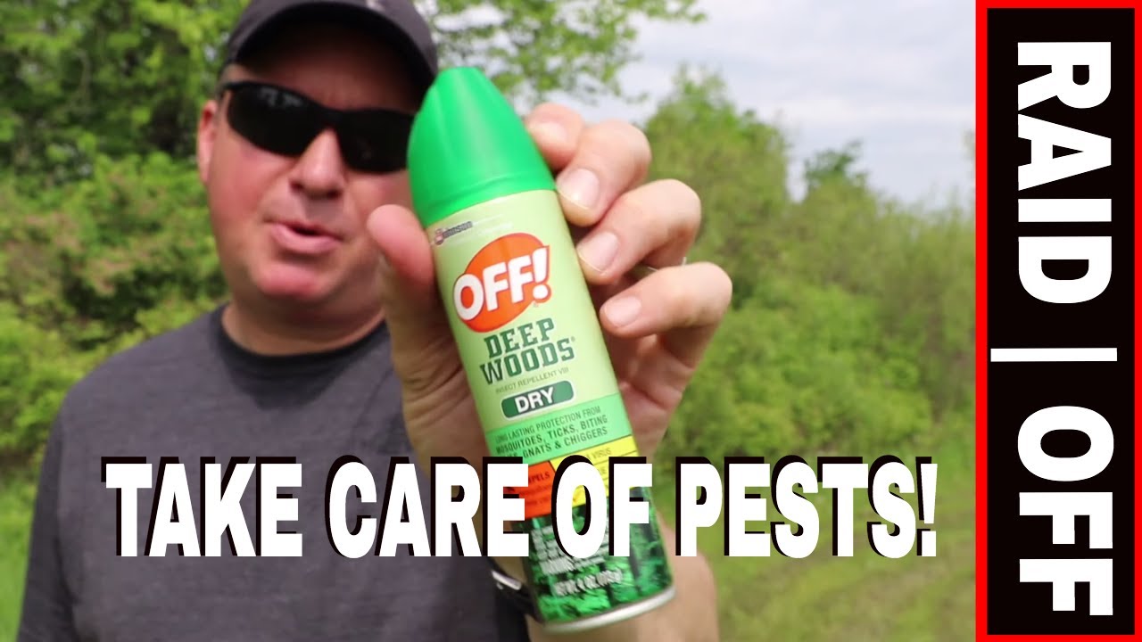 BE READY FOR THE PESTS THIS SPRING USING DEEP WOODS OFF & RAID!