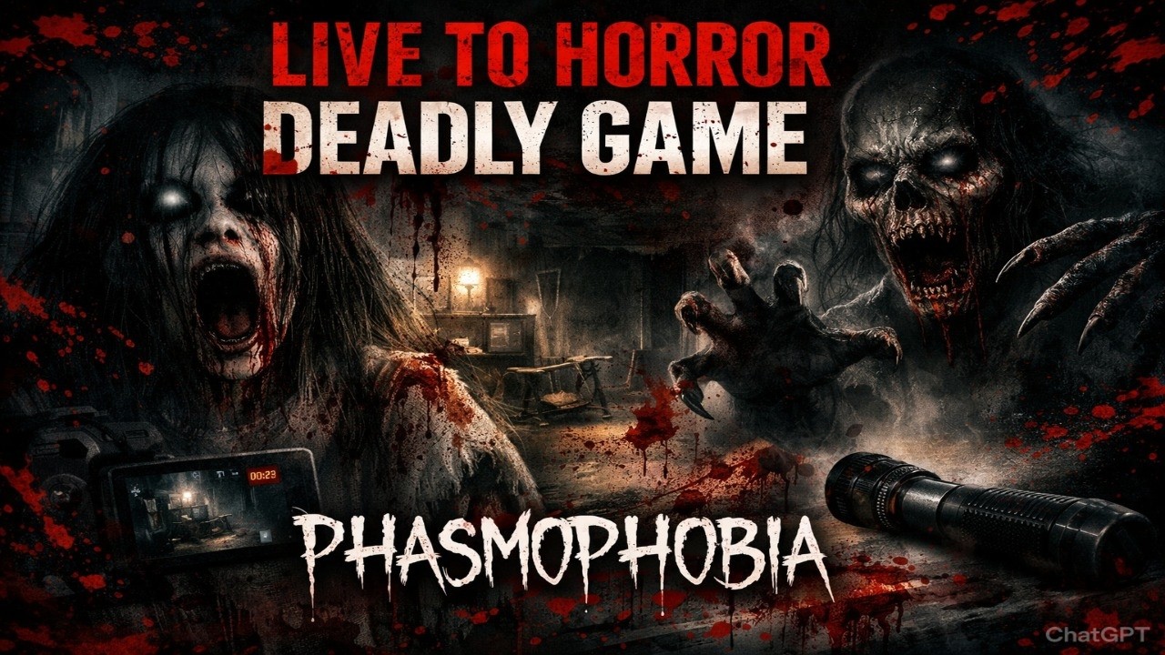 LIVE Phasmophobia 🔥 | Most Terrifying Ghost Hunt Ever
