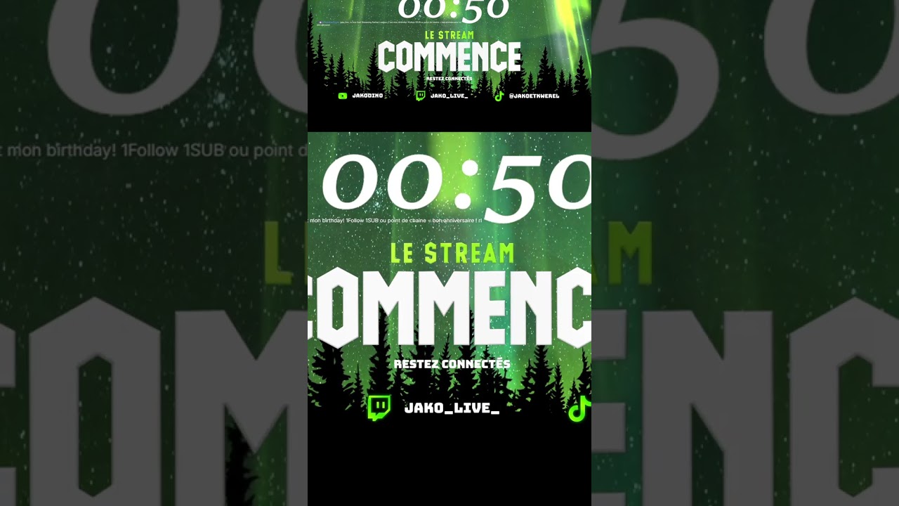 it's my birthday ! i love me mate  | #jako_live_ sur #Twitch