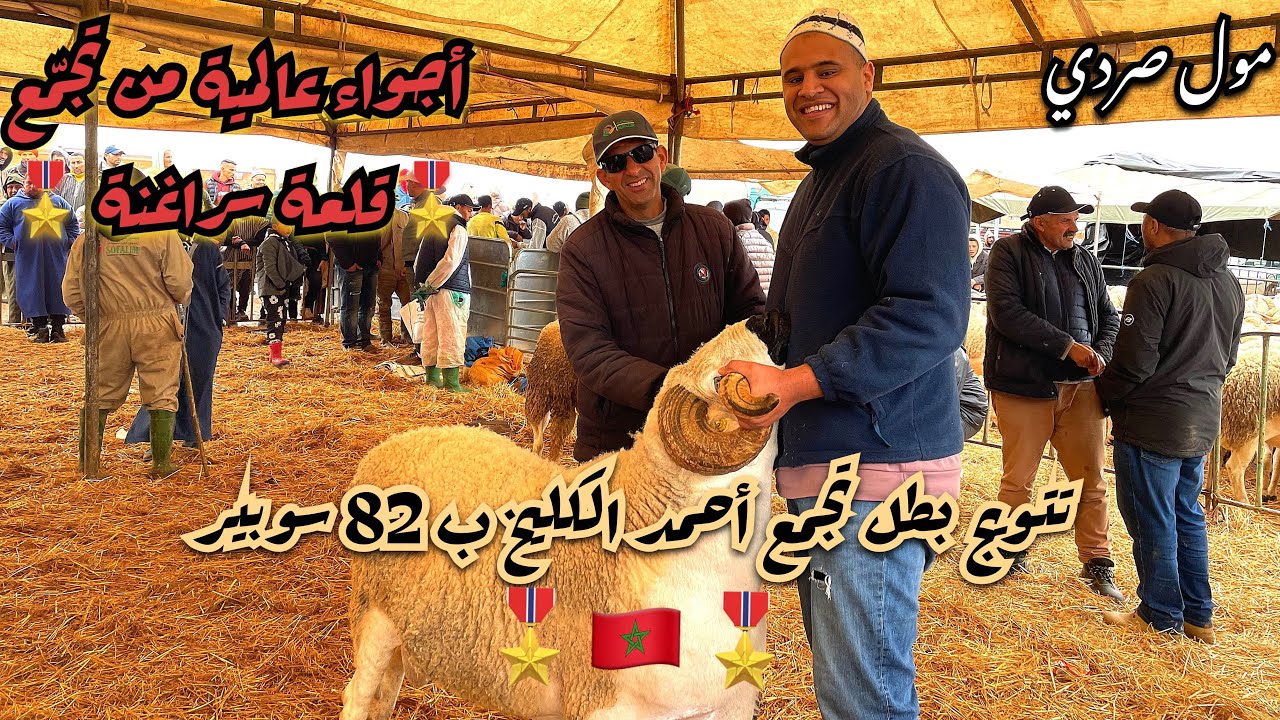 أجواء رائعة في تجمع قلعة سراغة وتتويج أحمد الكليخ ب 82 سوبير 🎖️