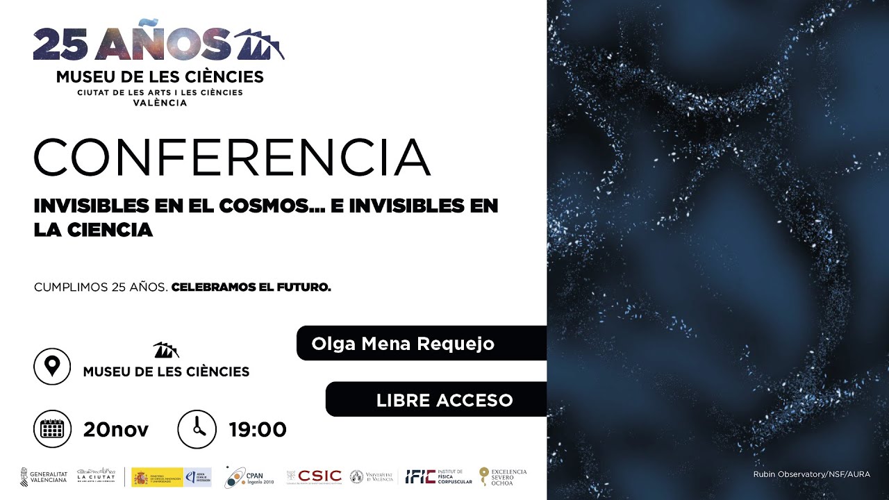 Invisibles en el cosmos... e invisibles en la ciencia. Conferencia | Museu de les Ciències
