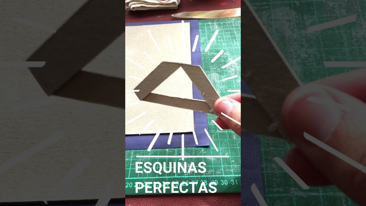 📚 ESQUINAS Perfectas 👉 Herramienta GRATIS [Encuadernaci&oacute;n Artesanal] #shorts
