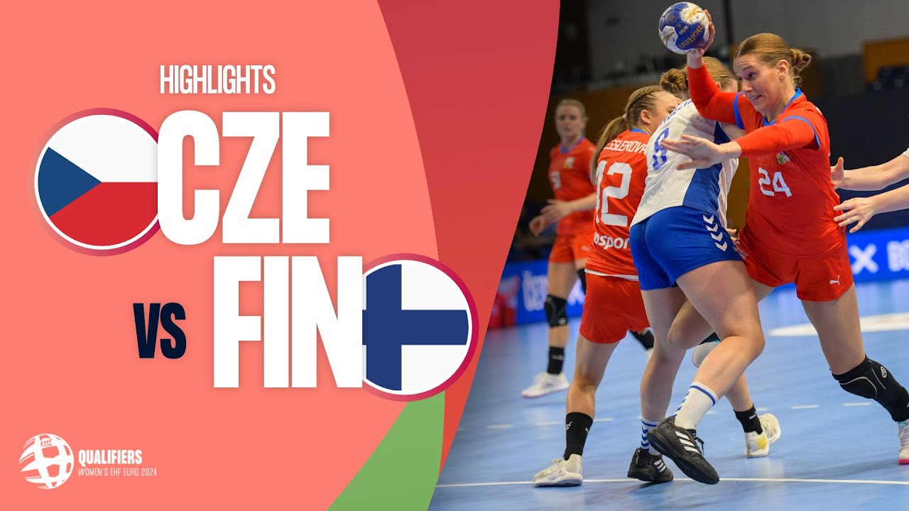 Czech Republic vs Finland | HIGHLIGHTS | Round 1 | Women's EHF EURO 2024 Qualifiers