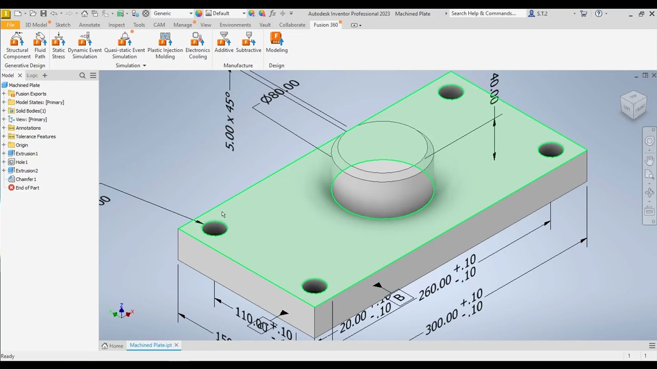 Inventor MBD to Fusion 360 PMI