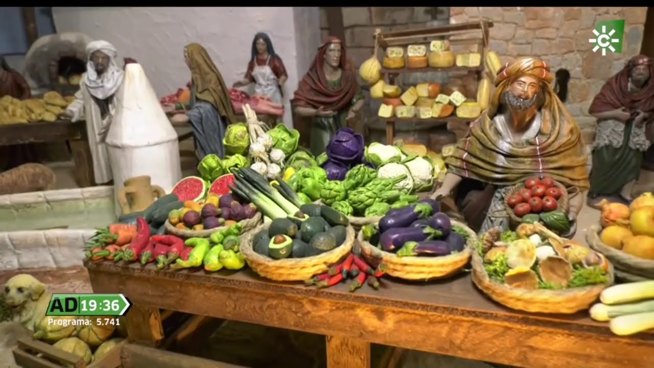 Concurso Belenes y Navidad. Andalucía Directo 2/12/20. Almadén de la Plata (Sevilla).